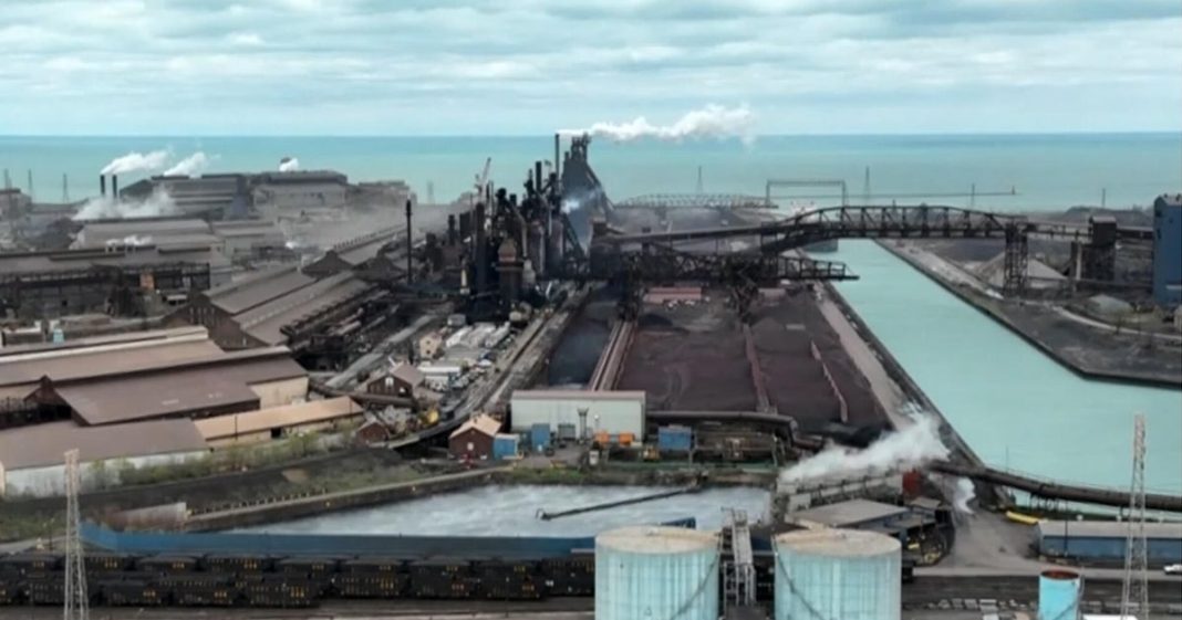 Residents near America's largest steel mill fight for cleaner air