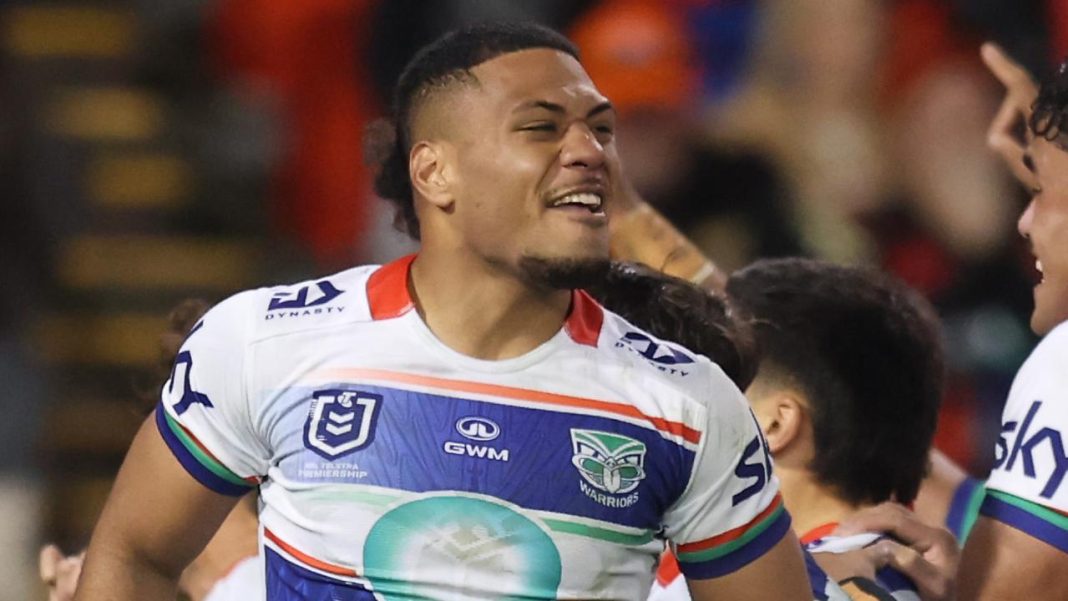 Warriors dark horse for rookie honour after ‘freakish’ try ... and forgotten moment of famous win