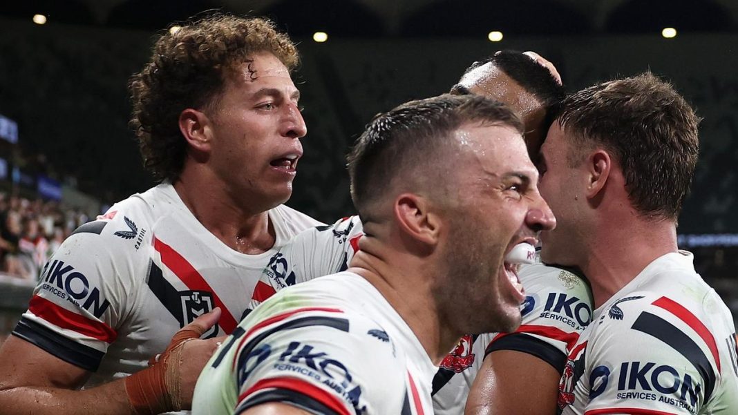 ‘Nobody saw that coming’: Huge title call after Roosters ‘send a message’ to rest of NRL